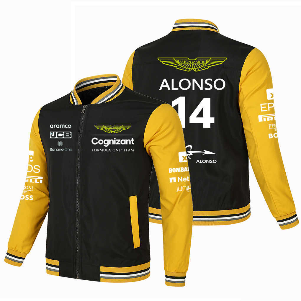 2023 Fashion F1 Men's Hoodie Jackets Sweatshirt Formula One Team Aston Martin Spanish Driver Fernando Alonso Race Uniform Moto Cycling, Yellow
2023 Fashion F1 Men's Hoodie Jackets Sweatshirt Formula One Team Aston Martin Spanish Driver Fernando Alonso Race Uniform Moto Cycling, Yellow