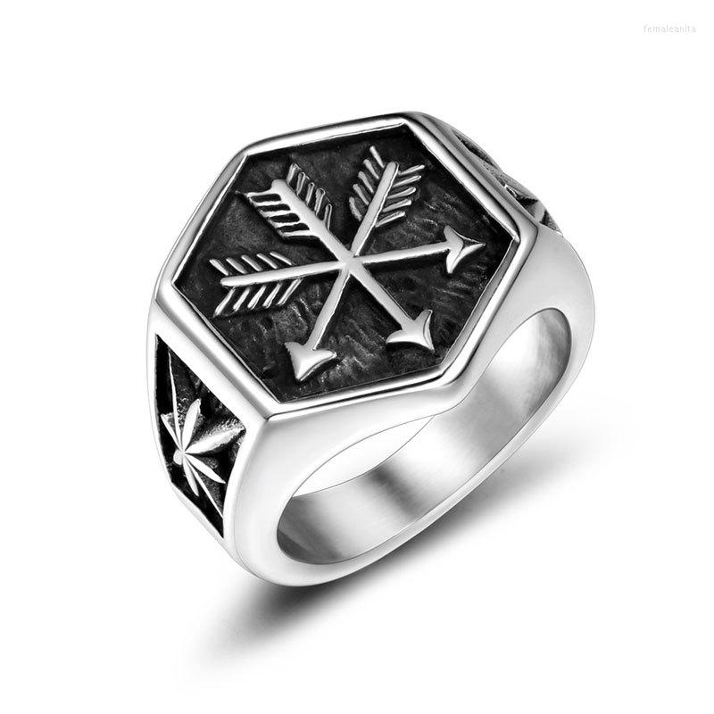 Cluster Rings S7 European And American Style Punk Jewelry Eros Arrow Hipster Retro Fashion Ring Couple Titanium Steel SA1042
Cluster Rings S7 European And American Style Punk Jewelry Eros Arrow Hipster Retro Fashion Ring Couple Titanium Steel SA1042