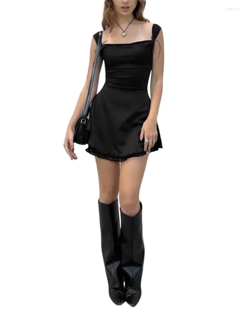 Casual Dresses Women Sexy Deep V Neck Ruched Wrap Dress Spaghetti Strap Sleeveless Backless Bodycon Club Mini, X-black
Casual Dresses Women Sexy Deep V Neck Ruched Wrap Dress Spaghetti Strap Sleeveless Backless Bodycon Club Mini, X-black