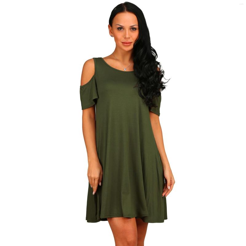 Casual Dresses Women' Holiday Dress Summer Loose Off-Shoulder Short Sleeve Pocket Women Maxi For, Gray
Casual Dresses Women' Holiday Dress Summer Loose Off-Shoulder Short Sleeve Pocket Women Maxi For, Gray