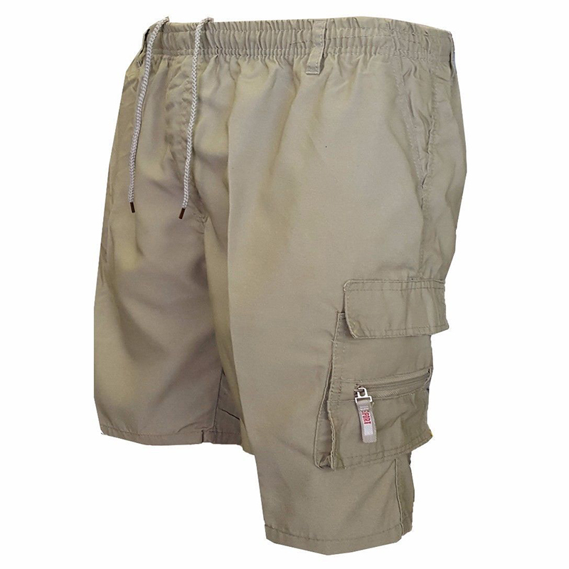 Men's Shorts Trending Mens Casual Multi-pocket Loose Five Pants Summer Beach Shorts Tooling Shorts Fashion Men Shorts Cargo Pants 230509