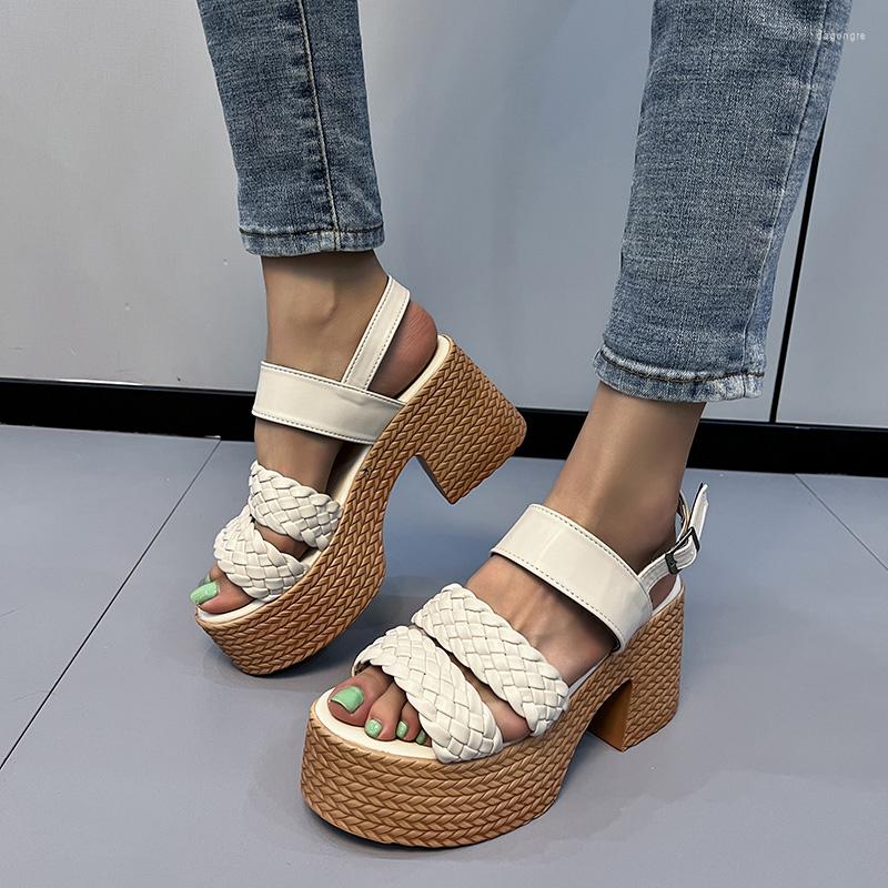 Sandals 2023 Women Fashion Platform Shoes Summer Designer Slingback High Heels Chunky Dress Thick Causal Pumps Mujer Zapatos, Beige
Sandals 2023 Women Fashion Platform Shoes Summer Designer Slingback High Heels Chunky Dress Thick Causal Pumps Mujer Zapatos, Beige