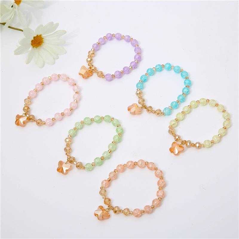 Japanese And Korean Cracked Cystal Strand Beaded Bracelet Female Art Student Diy Special Interest Design Crystal Butterfly
Japanese And Korean Cracked Cystal Strand Beaded Bracelet Female Art Student Diy Special Interest Design Crystal Butterfly