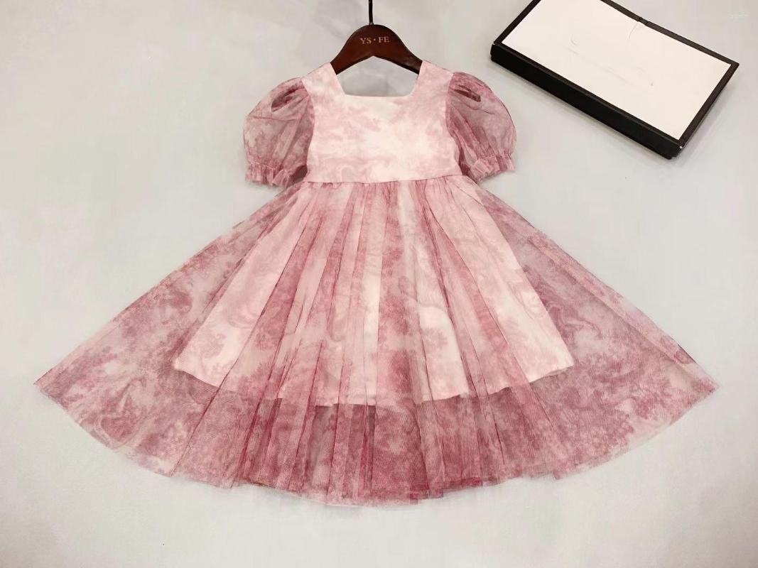 Girl Dresses 2023 Summer Kids Girls Print Floral Chiffion Lace Dress Children Clothes, Pink
Girl Dresses 2023 Summer Kids Girls Print Floral Chiffion Lace Dress Children Clothes, Pink