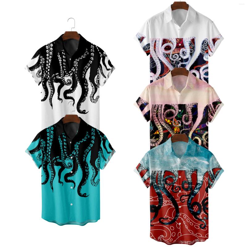 Men's Casual Shirts Octopus Print Loose Japanese Streetwear Fashion Harajuku Beach Style Summer Men's And Women's Bagless, 3m37 as shown
Men's Casual Shirts Octopus Print Loose Japanese Streetwear Fashion Harajuku Beach Style Summer Men's And Women's Bagless, 3m37 as shown