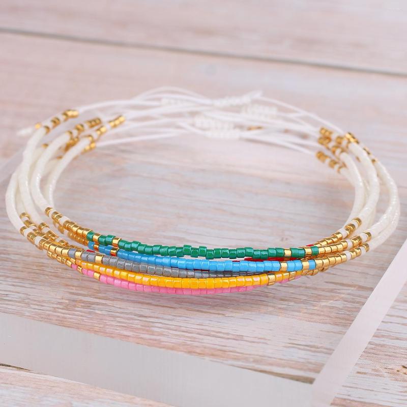 Charm Bracelets KELITCH Miyuki Seed Bead Bracelet Jewelry Women Friendship Boho Strands Couple Bangle Accessories Wholesale
Charm Bracelets KELITCH Miyuki Seed Bead Bracelet Jewelry Women Friendship Boho Strands Couple Bangle Accessories Wholesale