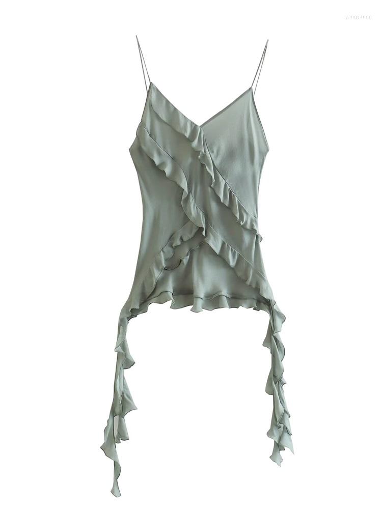 Women' Blouses MESTTRAF Women Fashion Y2K V-Neck Hem Asymmetrical Vest Vintage Sleeveless Suspenders Translucent Shirt Chis Tops, Picture shown
Women' Blouses MESTTRAF Women Fashion Y2K V-Neck Hem Asymmetrical Vest Vintage Sleeveless Suspenders Translucent Shirt Chis Tops, Picture shown