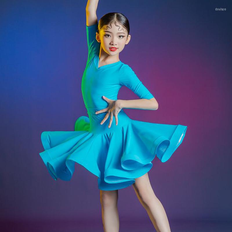 Stage Wear Latin Dance Performance Costumes For Girls Long Sleeved Split Skirt Suit Ballroom Chacha Rumba Tango Clothes DN13993, Picture shown
Stage Wear Latin Dance Performance Costumes For Girls Long Sleeved Split Skirt Suit Ballroom Chacha Rumba Tango Clothes DN13993, Picture shown
