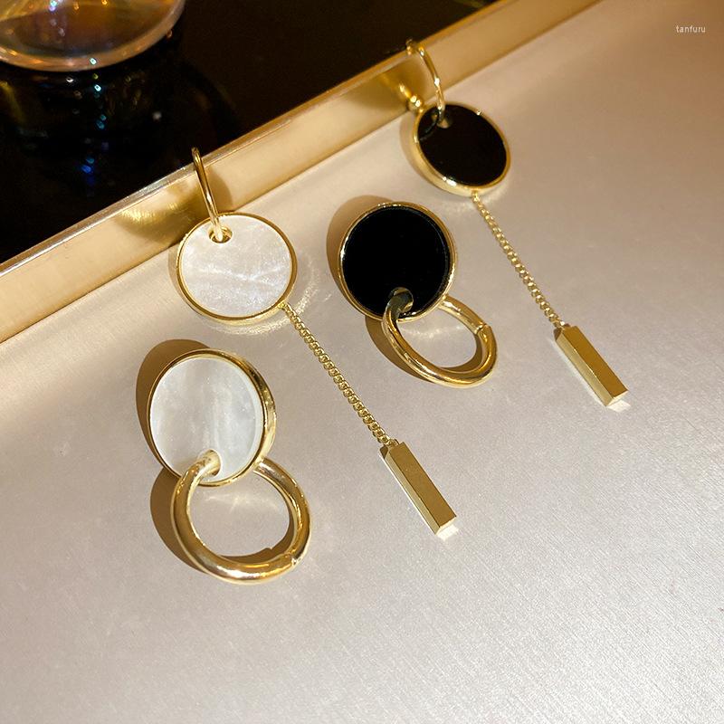 Dangle Earrings Minimalism Round For Women Girls Irregular Fangke Personality Black White Metal Accessories Fashion Jewelry Gift
Dangle Earrings Minimalism Round For Women Girls Irregular Fangke Personality Black White Metal Accessories Fashion Jewelry Gift