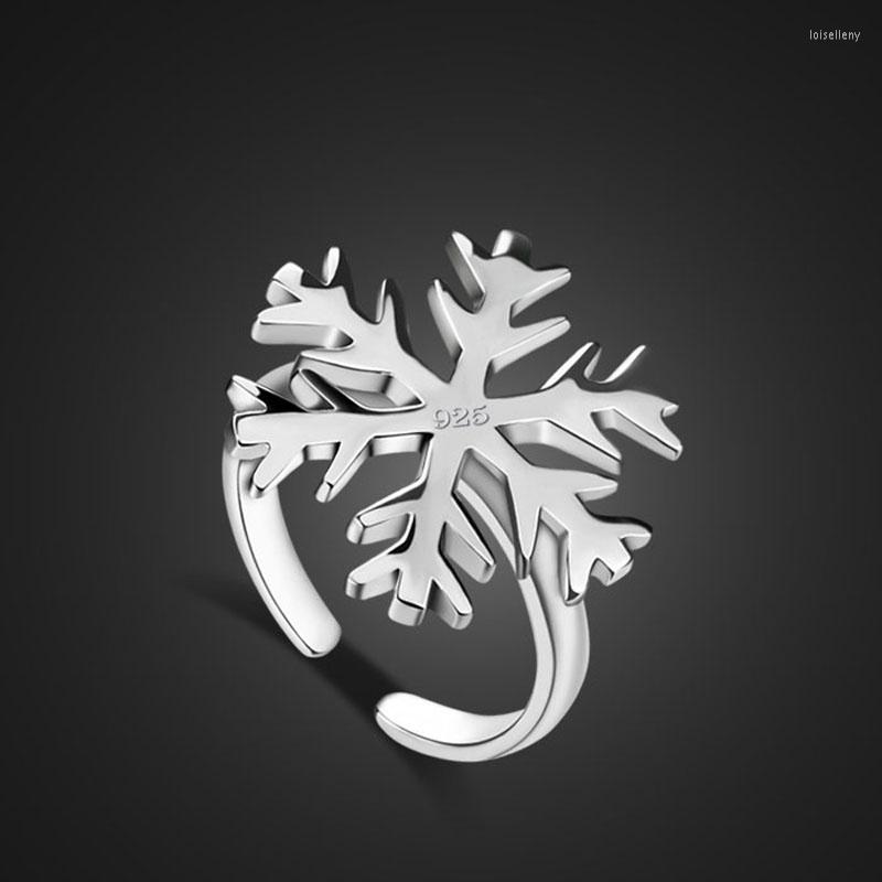 Cluster Rings Christmas Present. Fashion Beautiful Snowflake Ring. Solid 925 Sterling Silver Adjustable Size Ring For Women. Jewelry.
Cluster Rings Christmas Present. Fashion Beautiful Snowflake Ring. Solid 925 Sterling Silver Adjustable Size Ring For Women. Jewelry.