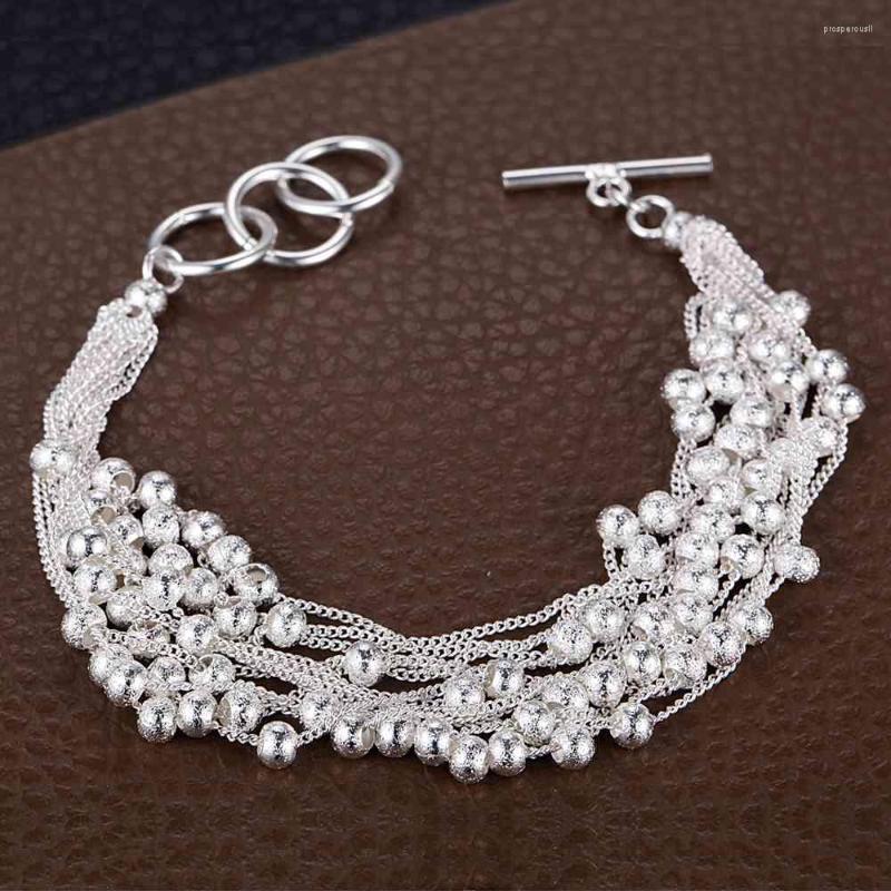 Link Bracelets AH053 Wholesale Silver Plated For Women Ladies Jewelry Fashion Brightness Bracelet
Link Bracelets AH053 Wholesale Silver Plated For Women Ladies Jewelry Fashion Brightness Bracelet