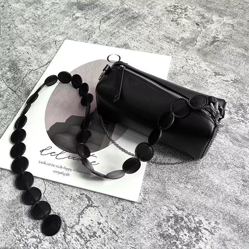 Evening Bags Women's Cylinder Handbags 2023 Trend Designer Bag Fashion High Quality Shoulder Fine Width Belts Messenger, Black
Evening Bags Women's Cylinder Handbags 2023 Trend Designer Bag Fashion High Quality Shoulder Fine Width Belts Messenger, Black