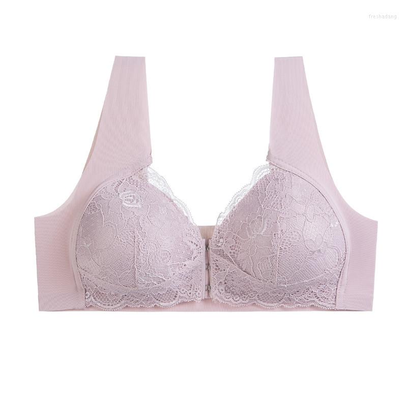 Bras Thin Large Size Front Buckle Bra Lace Sexy Temptation No Trace Steel Ring Beautiful Back Adjustable Ladies Underwear 4XL 5XL, Black
Bras Thin Large Size Front Buckle Bra Lace Sexy Temptation No Trace Steel Ring Beautiful Back Adjustable Ladies Underwear 4XL 5XL, Black