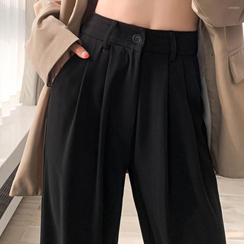 Women's Pants Women High Waist Korean Style Fashion Elegant Seamless Comfortable Casual Loose Trousers Straight, Pink pants
Women's Pants Women High Waist Korean Style Fashion Elegant Seamless Comfortable Casual Loose Trousers Straight, Pink pants