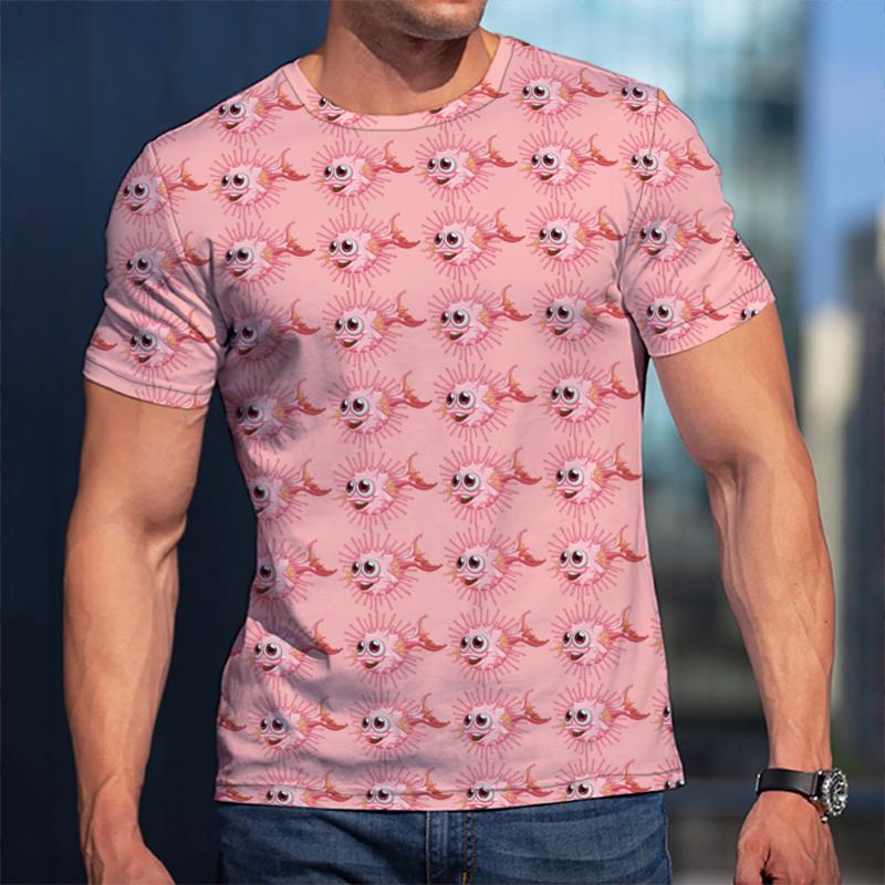 Men's T Shirts Spring And Summer Cartoon Korean Version Loose Baby Children's Short-sleeved T-shirt DDP28Men's
Men's T Shirts Spring And Summer Cartoon Korean Version Loose Baby Children's Short-sleeved T-shirt DDP28Men's