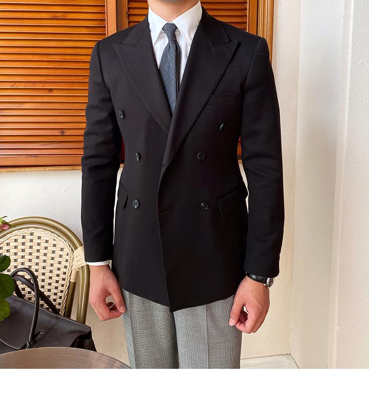 Men's Suits We0649 Fashion Men's Coats & Jackets 2023 Runway Luxury European Design Party Style Clothing, Black
Men's Suits We0649 Fashion Men's Coats & Jackets 2023 Runway Luxury European Design Party Style Clothing, Black
