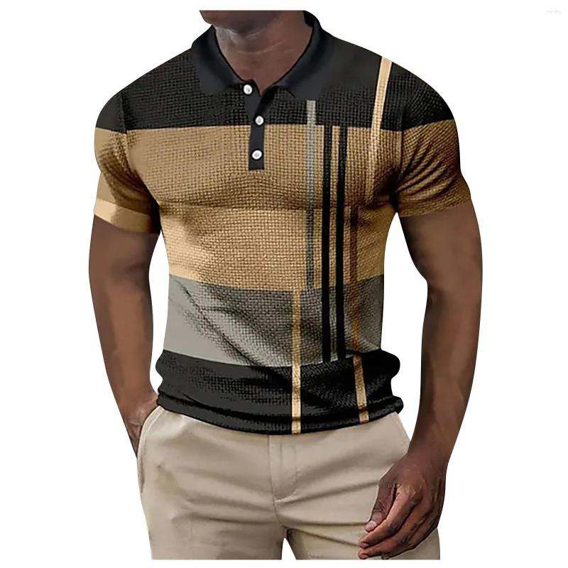 Men's Polos Retro Men's Polo Shirt Vintage Striped Breathable Casual Lapel Tops Tees Business Short Sleeve Clothes Fashion T For Boys, Rose gold
Men's Polos Retro Men's Polo Shirt Vintage Striped Breathable Casual Lapel Tops Tees Business Short Sleeve Clothes Fashion T For Boys, Rose gold