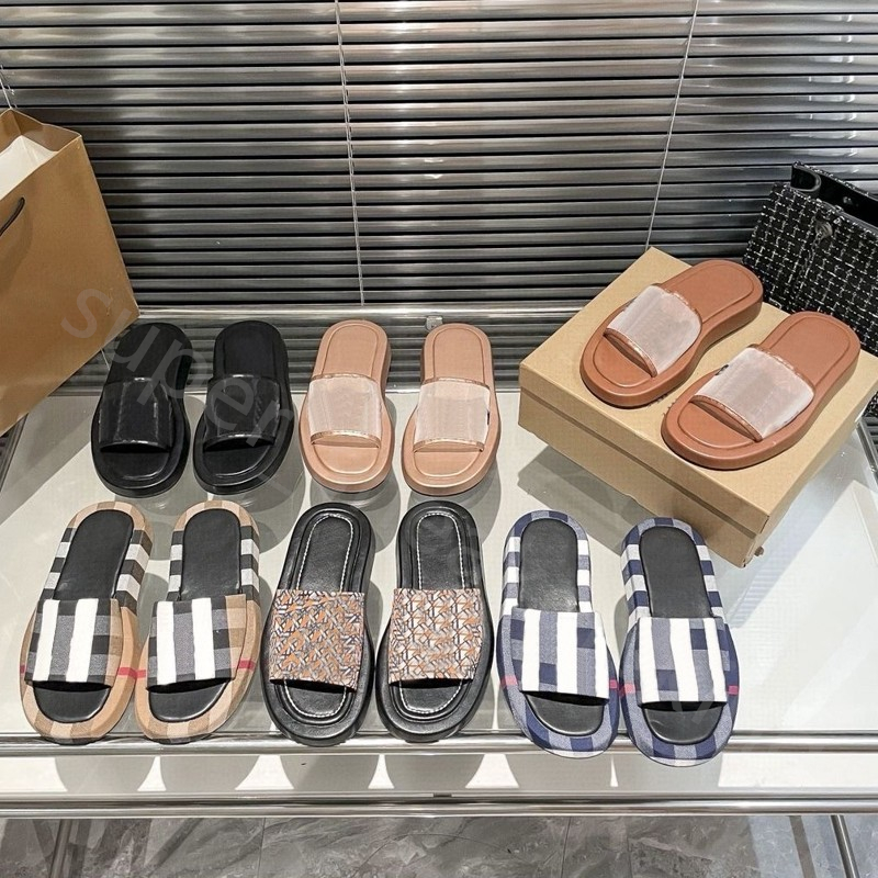 2023 Designer Slippers Women Fashion Stripe Slides Luxury Summer Ladies Hotselling Platform Sandals Beach Shoes With box 35-41, 21
2023 Designer Slippers Women Fashion Stripe Slides Luxury Summer Ladies Hotselling Platform Sandals Beach Shoes With box 35-41, 21