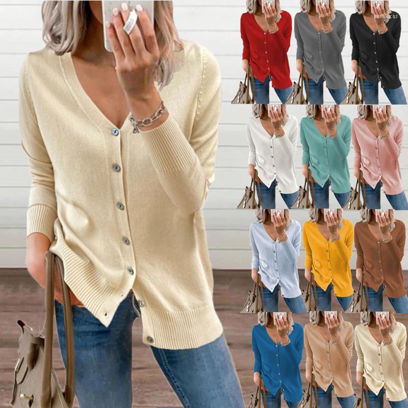 Women' Knits 2023 European And American Women' Autumn Winter Sweater Button Cardigan Coat, Sky blue
Women' Knits 2023 European And American Women' Autumn Winter Sweater Button Cardigan Coat, Sky blue