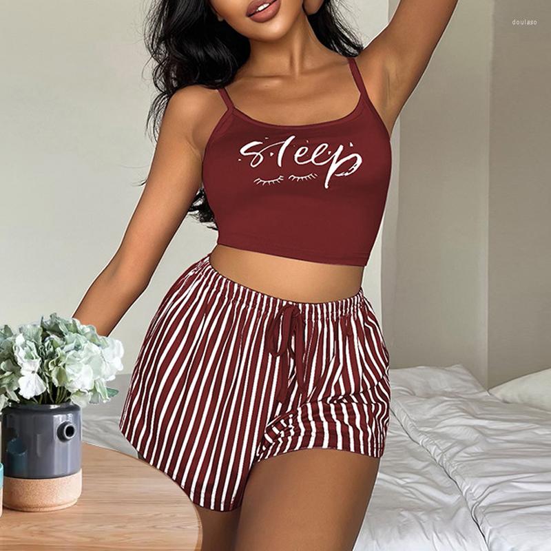 Women's Sleepwear Women Pajama Set Cute Print Pattern V Neck Sexy Pijama Cotton Night Home Suits Wear Sleeveless Clothes Top Shorts, 23
Women's Sleepwear Women Pajama Set Cute Print Pattern V Neck Sexy Pijama Cotton Night Home Suits Wear Sleeveless Clothes Top Shorts, 23