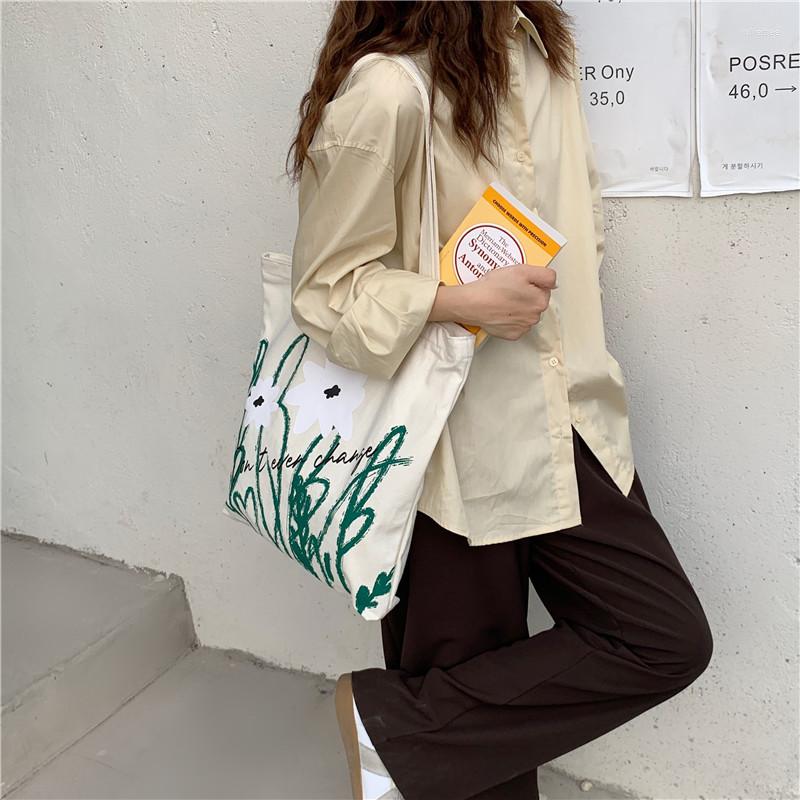 Evening Bags Japan Style Chamomile Print Shoulder Bag Simple Girls Students Cute Undershirt Tote Beixbao Large Capacity Canvas, White
Evening Bags Japan Style Chamomile Print Shoulder Bag Simple Girls Students Cute Undershirt Tote Beixbao Large Capacity Canvas, White