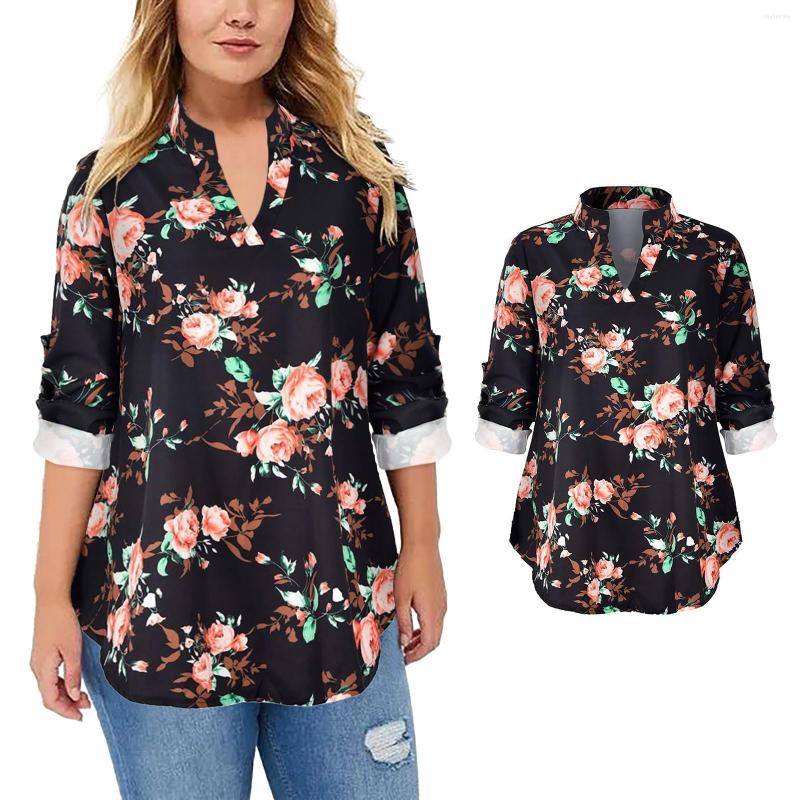 Women's Blouses Women's Long Sleeved Tie V Neck Printed Shirt For Women Button Down Blouse Leggings, Red
Women's Blouses Women's Long Sleeved Tie V Neck Printed Shirt For Women Button Down Blouse Leggings, Red