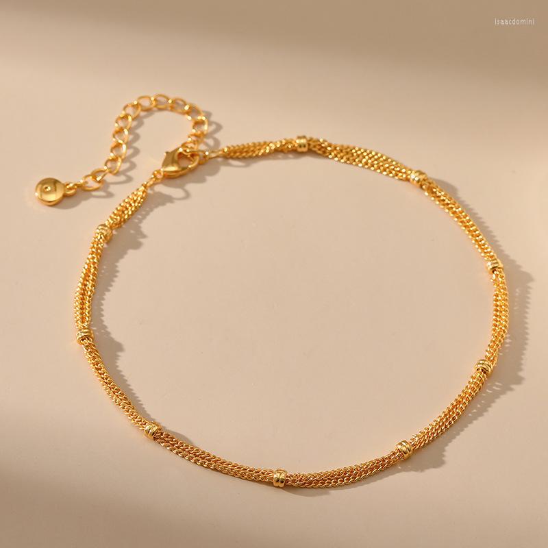 Anklets Multi-layer Beach Retro Chain Fashion 18k Gold Plated Foot Bracelet Jewelry Summer For Woman Bohemian
Anklets Multi-layer Beach Retro Chain Fashion 18k Gold Plated Foot Bracelet Jewelry Summer For Woman Bohemian