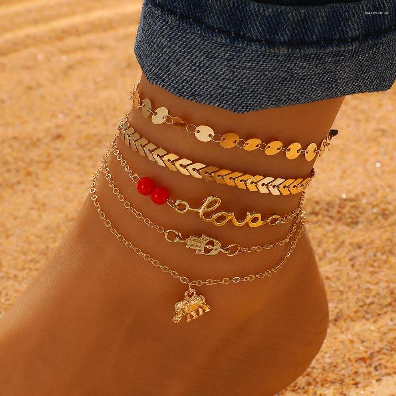 Anklets Vintage Elephant Pendant Anklet For Women LOVE Multilayer Chain Beach Summer Boho Peral Foot Ankle Bracelet Jewelry
Anklets Vintage Elephant Pendant Anklet For Women LOVE Multilayer Chain Beach Summer Boho Peral Foot Ankle Bracelet Jewelry