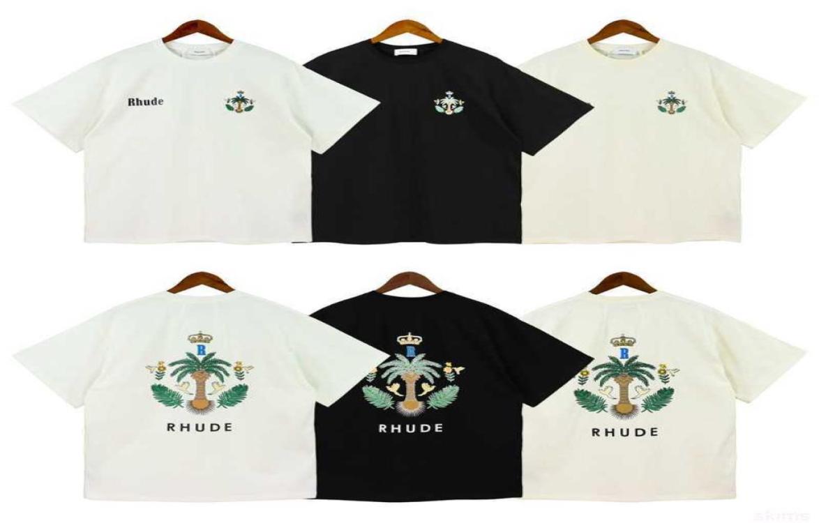 Casual Rhude Short Sleeve Fashion Loose Men Women Coconut Tree Printing Cotton t Shirt High Quality Top Tee4591560, Silver
Casual Rhude Short Sleeve Fashion Loose Men Women Coconut Tree Printing Cotton t Shirt High Quality Top Tee4591560, Silver