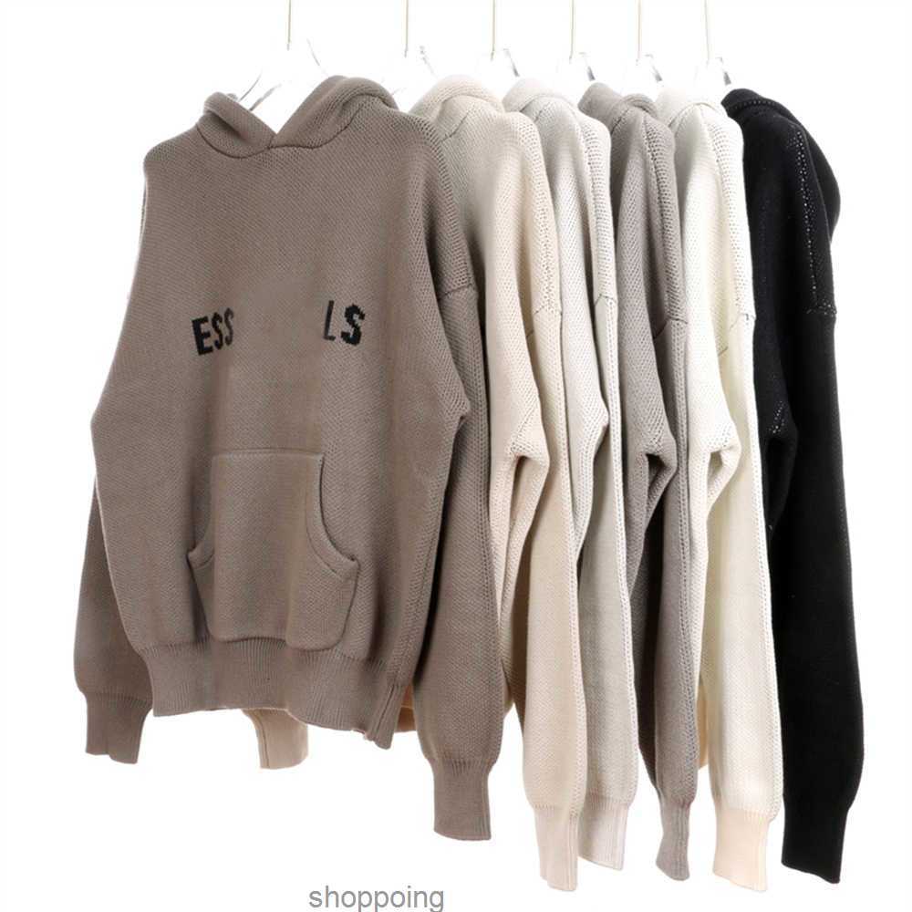 Es Designer Mens Women Long Sleeve Hoodies Letter Knit Hoody Knitted Sweaters Casual Pullovers Essent Autumn Winter Spring Fashionc2kx, Oat color
Es Designer Mens Women Long Sleeve Hoodies Letter Knit Hoody Knitted Sweaters Casual Pullovers Essent Autumn Winter Spring Fashionc2kx, Oat color