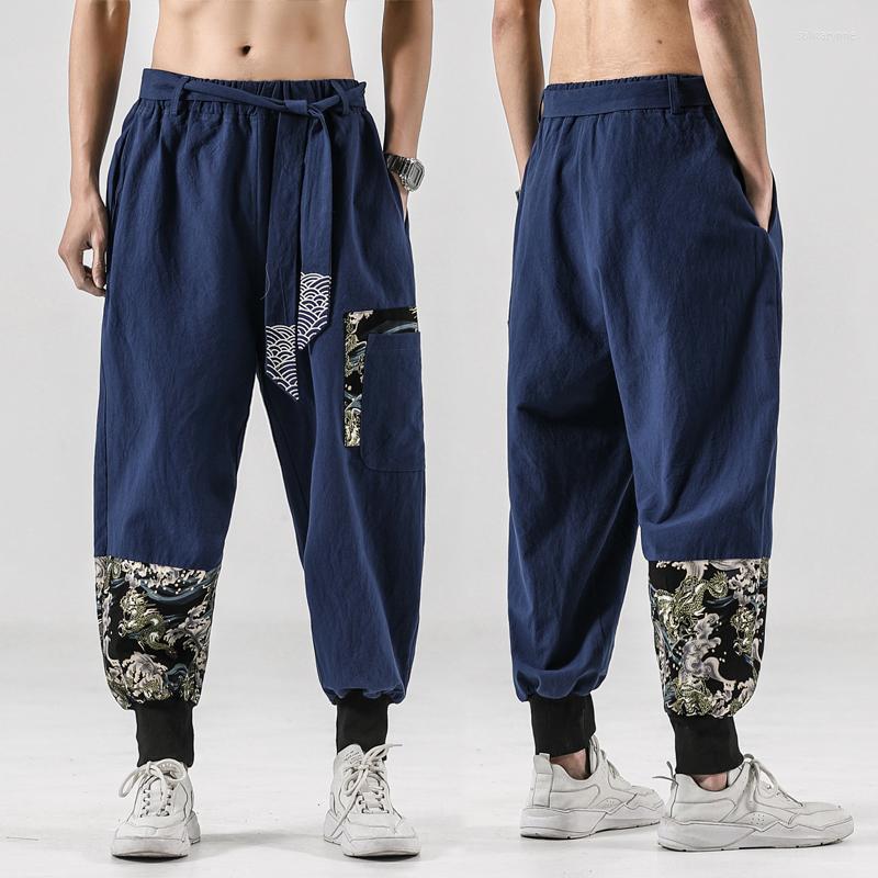 Men' Pants Men Streetwear Cotton Linen Cross-Pants Baggy Solid Black Harem Male HipHop Joggers Trousers Man Wide Legs
Men' Pants Men Streetwear Cotton Linen Cross-Pants Baggy Solid Black Harem Male HipHop Joggers Trousers Man Wide Legs