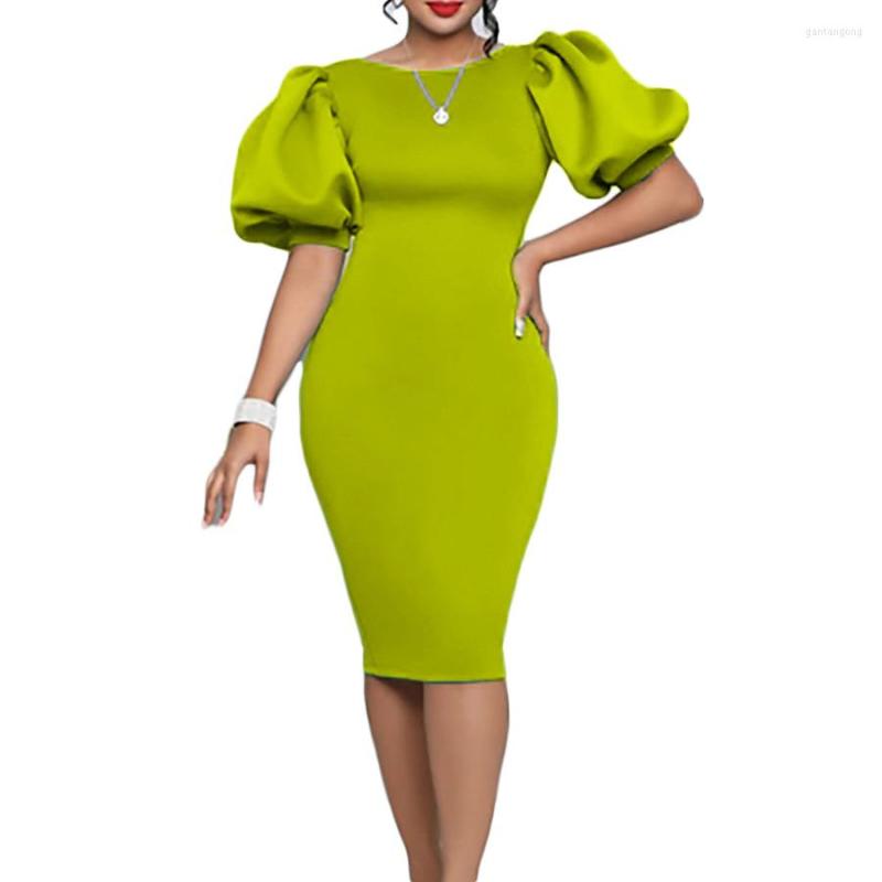 Casual Dresses Women Summer Office Dress Female Pullover Robe Girl' Puff Sleeve Vestidos Lady' Wrap Hip Pencil
Casual Dresses Women Summer Office Dress Female Pullover Robe Girl' Puff Sleeve Vestidos Lady' Wrap Hip Pencil