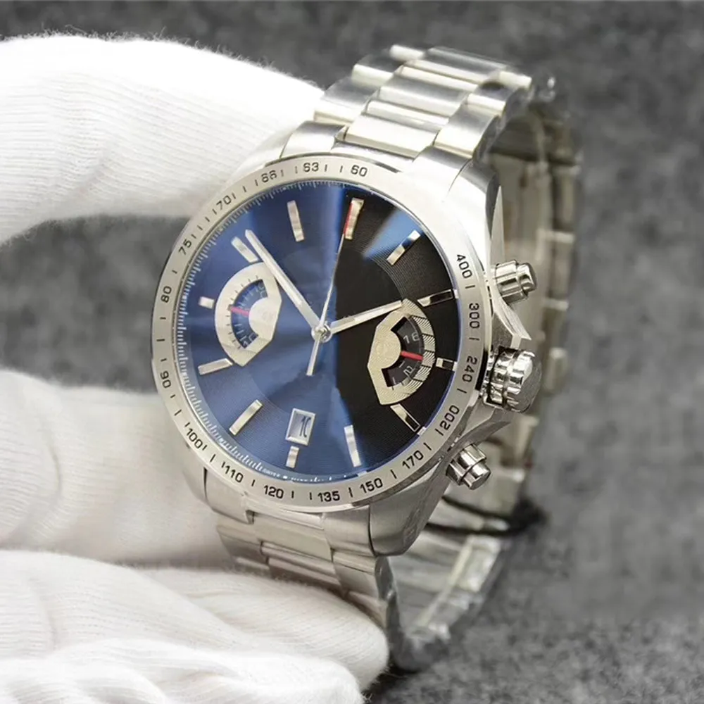 Mens Watches High Quality Luxury Designer Quartz Watch 42MM Stainless Steel Strap Waterproof Mens Fashion Business Watch, Color 1
Mens Watches High Quality Luxury Designer Quartz Watch 42MM Stainless Steel Strap Waterproof Mens Fashion Business Watch, Color 1