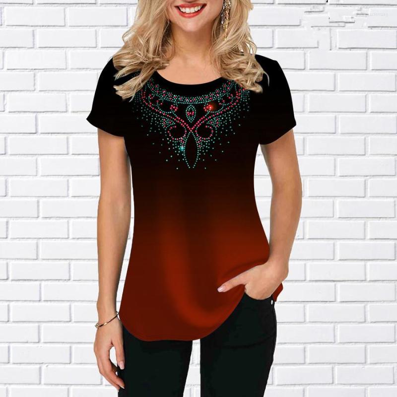 Women' T Shirts Tie-dye Gradient Red Women T-shirts Short Sleeve O-Neck Vintage Female Tops Summer 3d Printed Loose Casual Basic Pullovers, Nt801689
Women' T Shirts Tie-dye Gradient Red Women T-shirts Short Sleeve O-Neck Vintage Female Tops Summer 3d Printed Loose Casual Basic Pullovers, Nt801689