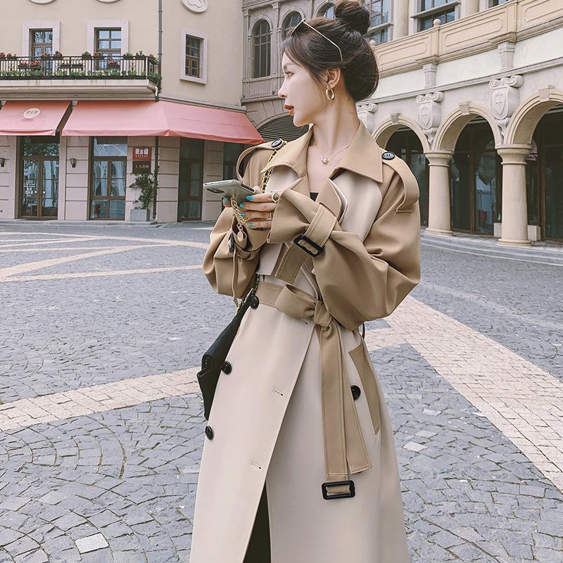 Women' Trench Coats 2023 Drop British Coat Women' Spring And Autumn Mid Length Knee Panel Contrast Color High Grade, Khaki
Women' Trench Coats 2023 Drop British Coat Women' Spring And Autumn Mid Length Knee Panel Contrast Color High Grade, Khaki