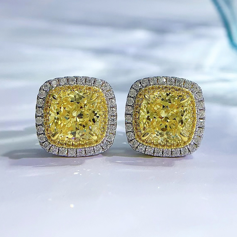 Handmade Lab Topaz Diamond Stud Earring 100% Real 925 sterling silver Promise Wedding Earrings for Women Bridal Party Jewelry
Handmade Lab Topaz Diamond Stud Earring 100% Real 925 sterling silver Promise Wedding Earrings for Women Bridal Party Jewelry