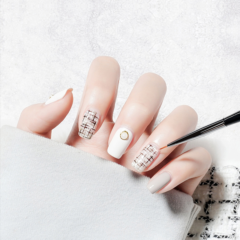 False Nails Beautilux Stamping Gel Kit Polish Black White Transfer Soak Off Varnish Oil For Print Art Stamp Plates Manicure 6g 230509