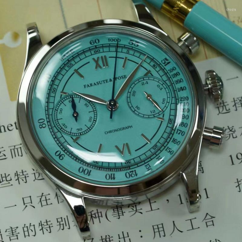 Wristwatches FARASUTE Men Chronograph Watch 38mm Panda Luxury VK64 Quartz Wristwatch Waterproof Bubble Sapphire Mirror Limited Edition, Chronograph watch 2
Wristwatches FARASUTE Men Chronograph Watch 38mm Panda Luxury VK64 Quartz Wristwatch Waterproof Bubble Sapphire Mirror Limited Edition, Chronograph watch 2