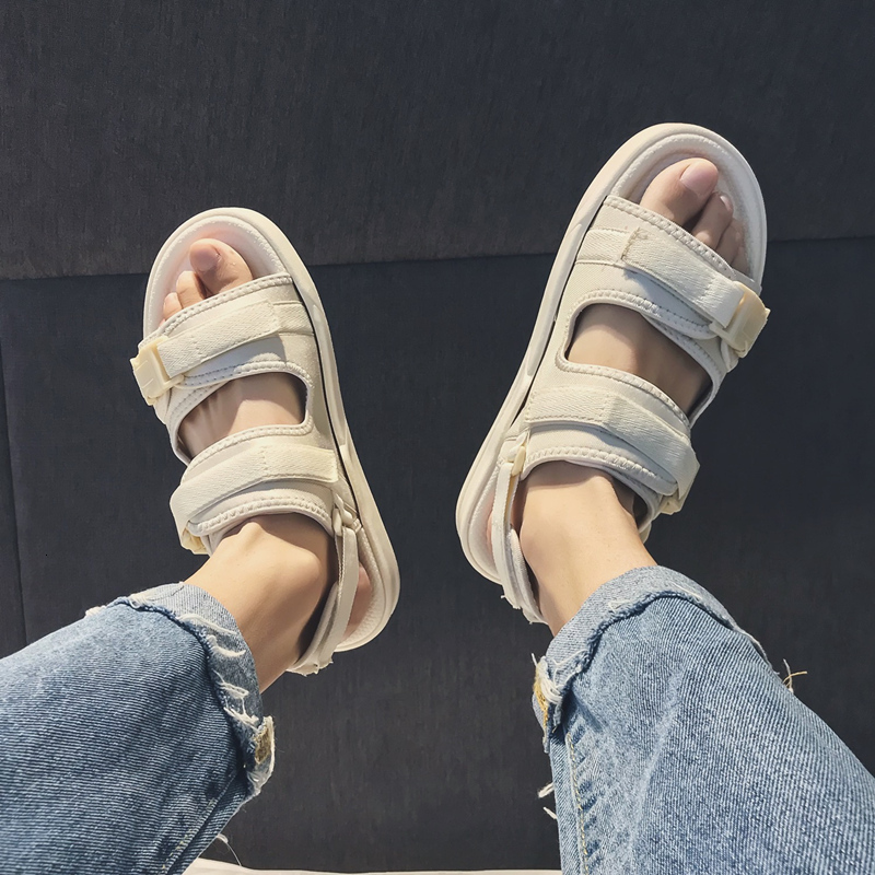 Sandals Summer Men's Thick Soled Casual Outdoor Waterproof Beach Shoes Chanclas De Hombre Fashion 230508, Beige
Sandals Summer Men's Thick Soled Casual Outdoor Waterproof Beach Shoes Chanclas De Hombre Fashion 230508, Beige