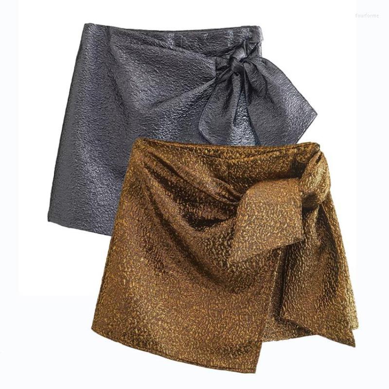 Women' Shorts 2023 Spring Women Skirts Bow Tied Shiny High Waist Zipper Side Wrap Skorts Vintage Female Short Pants Y2K, As show
Women' Shorts 2023 Spring Women Skirts Bow Tied Shiny High Waist Zipper Side Wrap Skorts Vintage Female Short Pants Y2K, As show