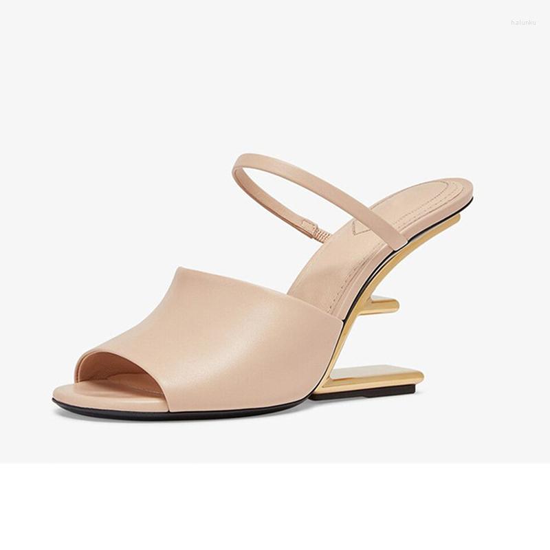 Slippers Women Sandals Elegant Round Toe One-Way Tape Stilettos Metal Heel Summer Shoes Fashion Party Zapatillas Mujer, Bronze
Slippers Women Sandals Elegant Round Toe One-Way Tape Stilettos Metal Heel Summer Shoes Fashion Party Zapatillas Mujer, Bronze