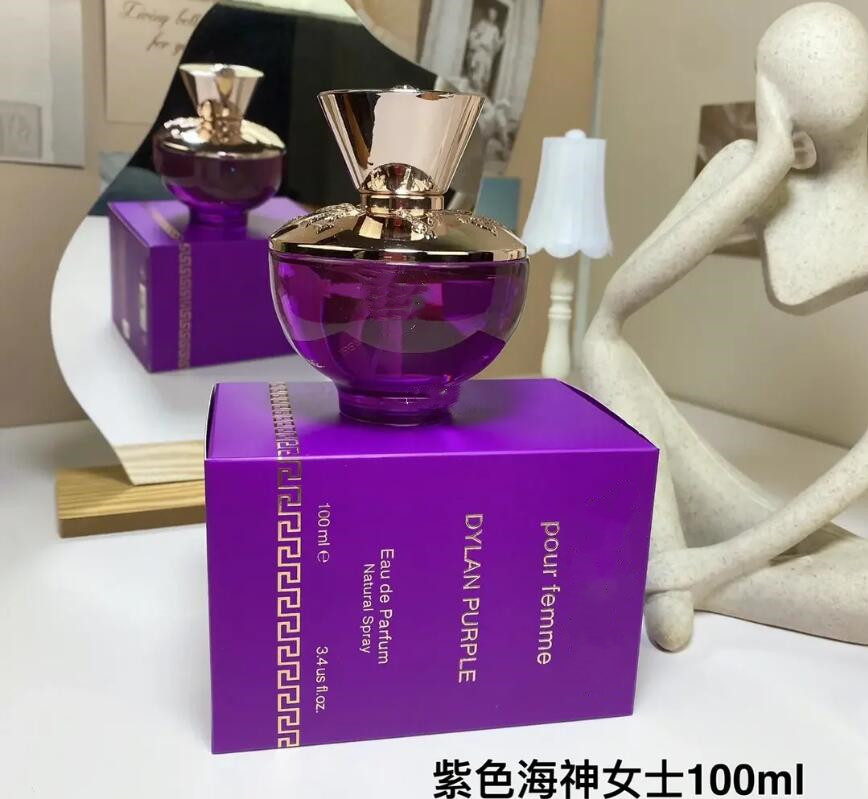 famous Brand Dylan purple Perfume 100ml 3.4oz Women Perfumes Fragrance Pour Femme Lady Parfum Natural Spray Floral Fruity Long Lasting Time
famous Brand Dylan purple Perfume 100ml 3.4oz Women Perfumes Fragrance Pour Femme Lady Parfum Natural Spray Floral Fruity Long Lasting Time
