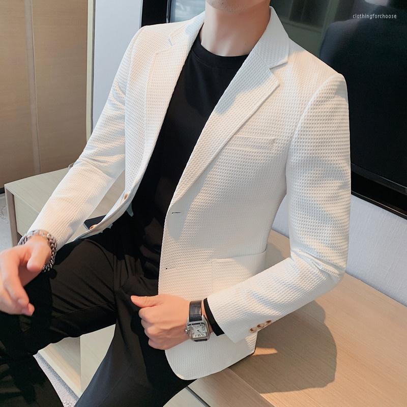 Men's Suits 2023 Brand Clothing Men Spring High Quality Business Suit/Male Slim Fit Fashion Casual Tuxedo Jackets/Man Green Blazers S-4XL, White
Men's Suits 2023 Brand Clothing Men Spring High Quality Business Suit/Male Slim Fit Fashion Casual Tuxedo Jackets/Man Green Blazers S-4XL, White