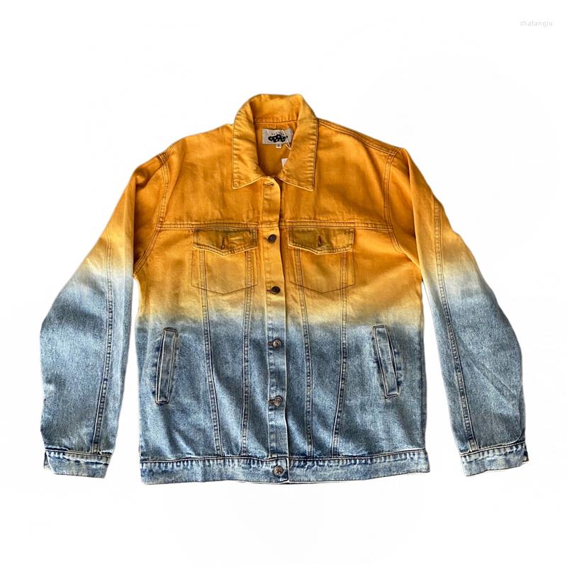 Women's Jackets Retro Contrast Color Gradient High Street Loose Jacket Women, Picture shown
Women's Jackets Retro Contrast Color Gradient High Street Loose Jacket Women, Picture shown