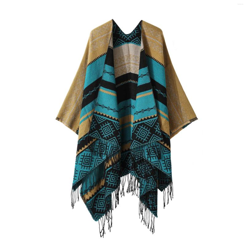 Scarves Bohemia Geometric Cashmere Women Ponchos Female Capes Winter Pashmina Shawl Wraps Double-Sided Thick Blanket Stole
Scarves Bohemia Geometric Cashmere Women Ponchos Female Capes Winter Pashmina Shawl Wraps Double-Sided Thick Blanket Stole