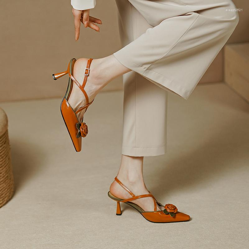 Sandals 2023 Women Natural Leather 22-25cm Cowhide Pigskin Sheepskin Full Flower Cross Tied High Heel, Beige
Sandals 2023 Women Natural Leather 22-25cm Cowhide Pigskin Sheepskin Full Flower Cross Tied High Heel, Beige