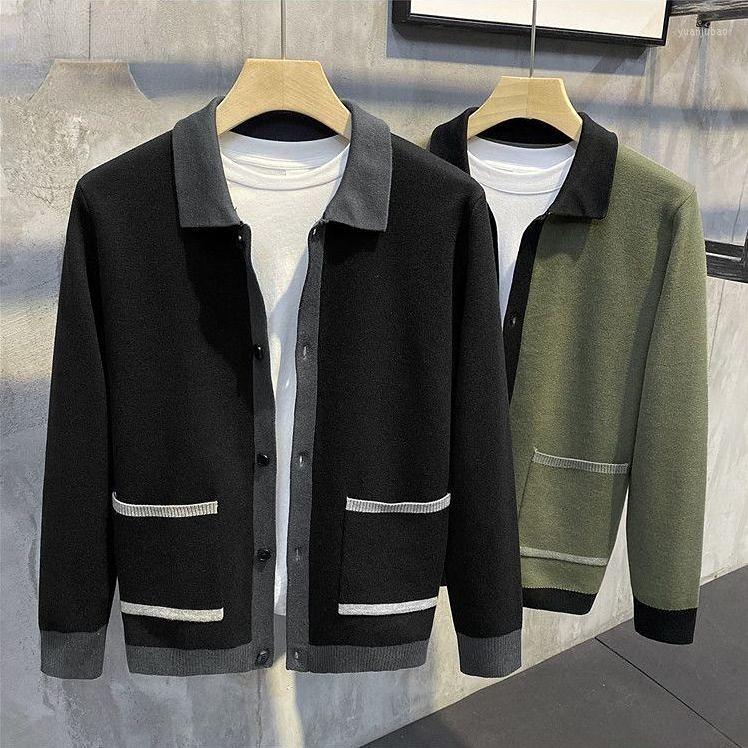 Men's Sweaters 2023 Single-breasted Men's Cardigan Casual Fashion Collar Warm Solid Spring Autumn Basic Sweater Men K55, Black
Men's Sweaters 2023 Single-breasted Men's Cardigan Casual Fashion Collar Warm Solid Spring Autumn Basic Sweater Men K55, Black