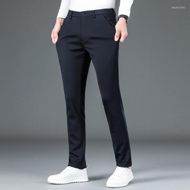 Men's Pants Plush Men's Casual Trousers For Work Straight Leg Middle-aged And Young Thickened, Dark blue
Men's Pants Plush Men's Casual Trousers For Work Straight Leg Middle-aged And Young Thickened, Dark blue