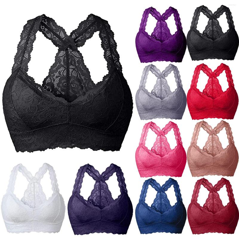 Yoga Outfit Women Lace Sport Bras Bralette Wireless Breathable Plus Size Crop Wire Free Bra Lingerie Sexy V-neck Underwear S-3xl, Dark purple
Yoga Outfit Women Lace Sport Bras Bralette Wireless Breathable Plus Size Crop Wire Free Bra Lingerie Sexy V-neck Underwear S-3xl, Dark purple