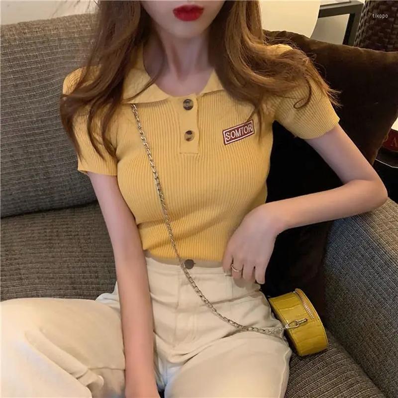 Women' Polos POLO Slim Short Sleeve T-Shirt White Casual Vintage Urbane 2023 Women Clothing Beautiful Blouse Summer Top
Women' Polos POLO Slim Short Sleeve T-Shirt White Casual Vintage Urbane 2023 Women Clothing Beautiful Blouse Summer Top